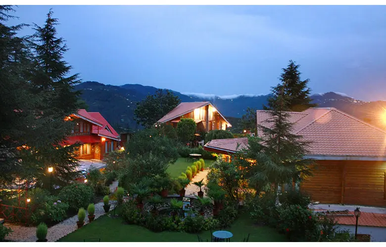 Learn more about the Chalets Naldehra Hotel in Shimla